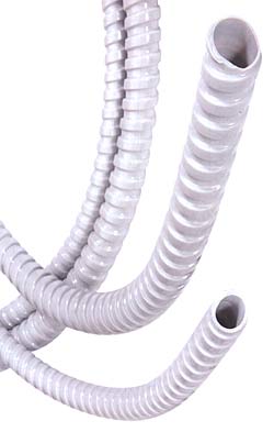 PVC Saugschlauch Zahntechnik - weiß Innen-� 10 - 20 mm - Absaug- und Förderschlauch im Zahnbereich