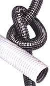PVC Saugschlauch Haushalt/Inustrie Innen-Ø 25 - 100 mm - schwarz mit weißen Fäden PVC Saugschlauch Haushalt/Inustrie Innen-Ø 25 - 100 mm - schwarz mit weißen Fäden