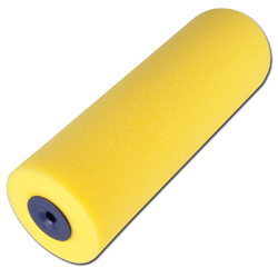 Schwamm - 18/25cm Breit - Schaumstoff Fein                             - � 80 mm - für Aufsteckbügel 8 mm