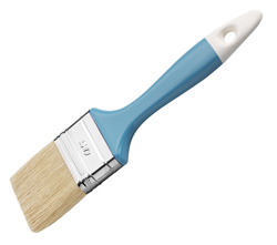 Flachpinsel - helle China Borste - 20-100 mm breit
