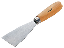 Entrostungsspachtel Stahlblatt - 5/7cm - Holzgriff