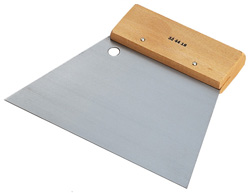 Flächenspachtel flexibel Stahl - 18 bis 25cm Trapez