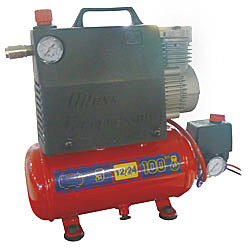 Kolbenkompressor - Lieferm. 60l/min - bis 8 bar - 12V/24V - 0,37KW - ölfrei u. tragbar - Typ 'KOALA 2'