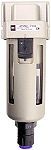 SMC Feinfilter 3µm - 10 bar - bis 1080l/min - autom. Kondensatablass SMC Feinfilter 3µm - 10 bar - bis 1080l/min - autom. Kondensatablass