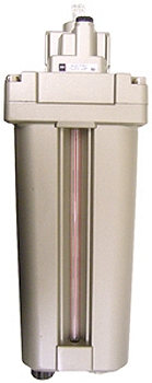 SMC Druckluft - Tropfenöler - 10 bar - Ausführung: Standard - verblockbar / 1 Liter Metallbehälter
