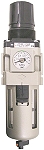 SMC Standard-Filterregler 5 �m - 8,5 bar - mit integriertem Manometer - manueller Kondensatablass - verblockbar