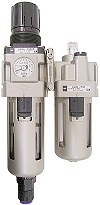 SMC Filterregle - 8,5bar 5�m + Tropfenöler auto. Kondensatablass