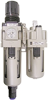SMC Filterregle - 8,5bar 5�m + Tropfenöler auto. Kondensatablass