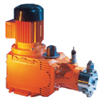 Hydraulik-Membranpumpe - Förderleistung 8-40 l/h - selbstansaugend