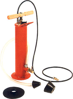 Kolbenprüfpumpe \'Binda Dis\' - Stahl - Aschluss 1/2\' - bis 8 bar