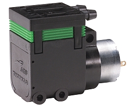 Membranpumpe 3013G - Volumenstr. bis 1,1l/min - bis 450mbar - bis 12V - elektrobetrieben - Glockenankermotor DC