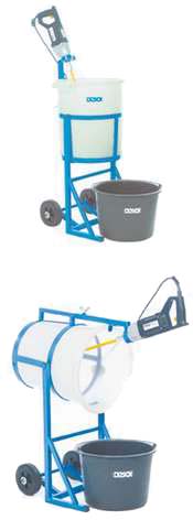 Mischer für Mörtel Volumen 40 l - 230 V Antrieb- u. Spritzschutz - Modell Picco