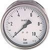 Manometer waagerecht - Edelstahlgehäuse