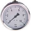 Manometer waagerecht - Glyzerinfüllung