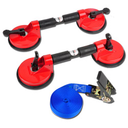 Duo-Saugheber - Set RA 911 - für Glasscheiben - � 120 mm