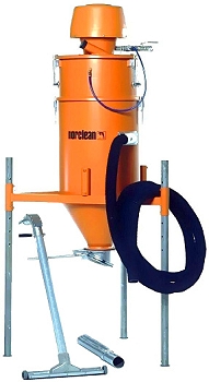 Industrie-Druckluftsaugsytem NE74-Silo - NassSauger mit auto. Entleerung