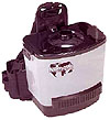 Rucksacksauger RSV - trocken - 1000 Watt - 145m�/h - 6-9 Liter