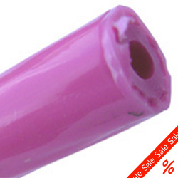 PVC Druckschlauch Innen- 2mm - pink /rosa - Gewebeschlauch - Rollenware (Sonderposten)