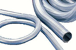 Abgasschlauch - VA - Innen-� 20-300mm - bis 600�C - Glasfaden - ableitsfähig - flexibel u. robust
