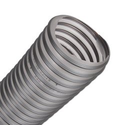 Saugschlauch - PUR - Innen-� 40-400mm - abriebfest - leicht - transp. und silber teileingefärbt - \'TIMBERDUC\'
