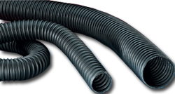 TPE Abgasschlauch flexibel - leicht Innen-� 51 - 203 mm - PROTAPE - schwarz (Standard)