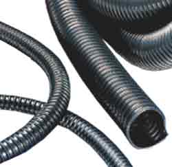 PUR Saugschlauch Granulat - antistatisch Innen-� 32 - 200 mm - AIRDUC - schwarz (Standard) - schwer - Saug- und Förderschlauch