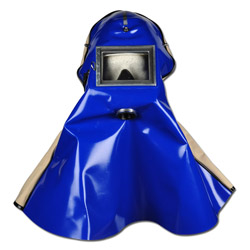 Strahler-Atemschutzhaube - blau