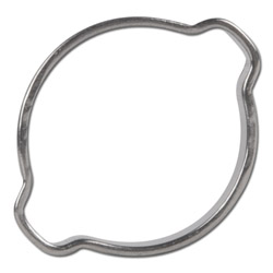 2-Ohr Schlauchklemme �5 bis �40 mm Material - Edelstahl