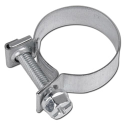 Schlauchs.Spannbacken 9 mm breite - Stahl �8mm bis �20mm               DIN 3017