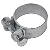 Schlauchs.Spannbacken 12 mm breite - Stahl &oslash;12mm bis &oslash;45mm                                   DIN 3017