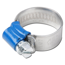 Schlauchklemmen - verzinkt - Spannb. 15 bis 307mm - Bandbreite 12mm - ABA Standard - SMS 2298