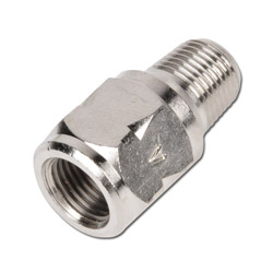 Rückschlagventil Mini - MS - IG/AG - R 1/8' o. 1/4' - Öffnungsdruck 0,1bar - Einbaulage AG-oben