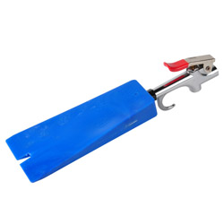 Entformungskeil - mit Druckluftpistole - blau - 170x80 mm