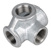 T-Verteiler 223 90&deg; - Za2 Temperguss -  1/2"-1"
