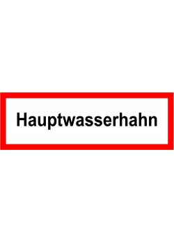 Brandschutz - 'Hauptwasserhahn' - 5x15/10x30 oder 20x60 cm