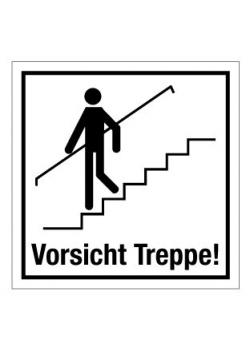 Türkennzeichnung 'Vorsicht Treppe' - 50 mm bis 400 mm