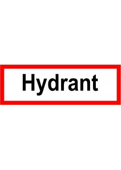Brandschutz - 'Hydrant' - 5x15/10x30 oder 20x60 cm