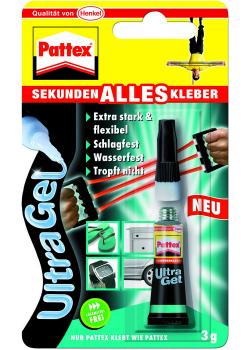 Pattex Sekundenkleber - Ultra Gel - 3g