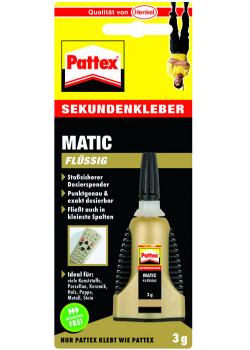 Pattex Sekundenkleber 'PST 12' - flüssig - 3g