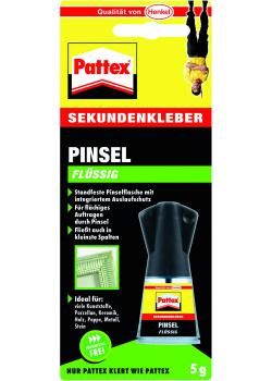Pattex Sekundenkleber 'PSP 6N' - Pinsel - flüssig - 5g