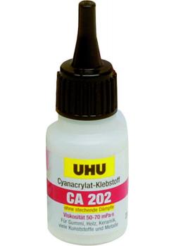 UHU-Sekundenkleber 'CA202' - huchfeste Verklebungen - 20 g