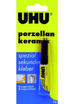 UHU-Spezialsekundenkleber - für Porzellan/Keramik - 3 g
