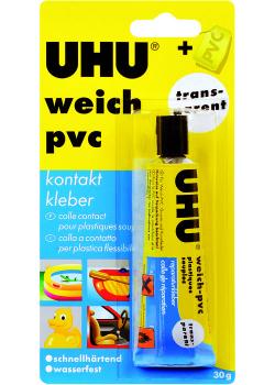 UHU PVC-kleber - weich und tranparent - 30 g