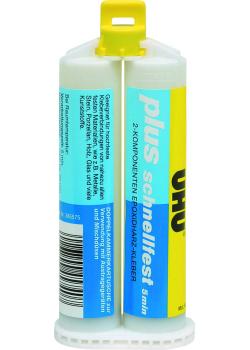 UHU 2-Komponenten-Epoxidharzklebstoff - schnellfest - 50 ml