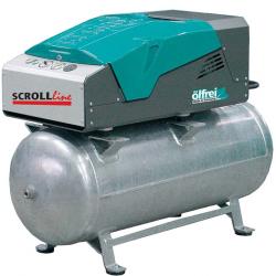Scroll-Kompressor - ölfrei - mit Behälter - 160 bis 627 l/min - 8bar oder 10bar - RENNER