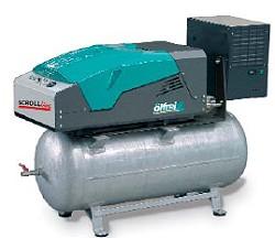 Kompressor - ölfrei - Behälter+Trockner - 160 bis 627 l/min - 8bar oder 10bar - RENNER