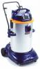 Nass-/Trockensauger AS 90 Pro Bi-Power - mit Fahr- und Lenkrollen - 2 x 1200W - Edelstahl