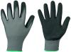 Arbeitshandschuh "BLACKGRIP"- Polyester - Farbe grau - EN 388 / Klasse 3121