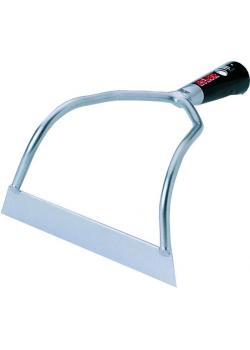 Bügelzughacke - Arbeitsbreite 16 cm - silber pulverbeschichtet - 'E-FLOR'