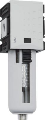 Druckluftfilter Futura - 16 bar - bis 3100l/min - 5�m - Aktivkohlefilter - 1/4\' bis 1/2\' Anschluss
